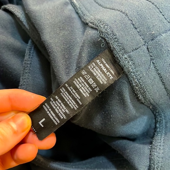 Alphalete mens core joggers cyclone blue - Picture 5 of 5